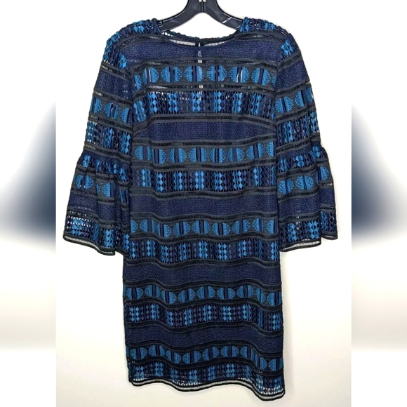 Trina Turk Dresses & Skirts - Trina Turk Dreamland Sheath Dress, Black/Blue, Women's 2